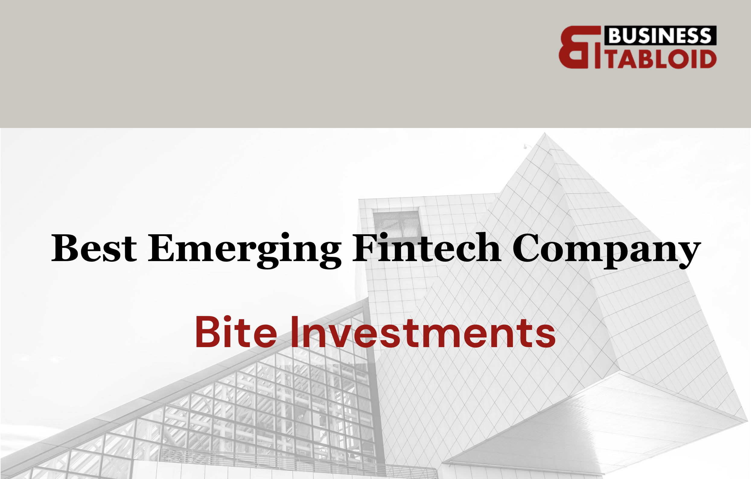 Best emerging fintech company