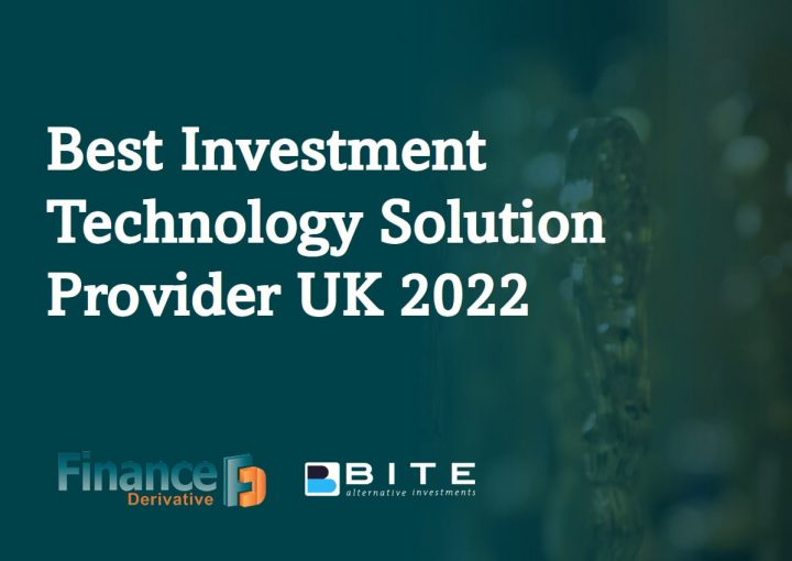 Bite Investments wins Best Investment Technology Solution Provider UK 2022 at the Finance Derivative Awards