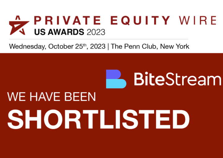 Bite Stream, Bite Investment's investor management solutions software, has been shortlisted for two awards at the Private Equity Wire US Awards 2023 for Best Fundraising Solution and Best Investor Relations Technology. The awards run by Global Funds Media and Bloomberg, determine the service provider shortlist by survey going to over 500 asset managers/ General Partners (GPs). The winners are then decided by a vote.