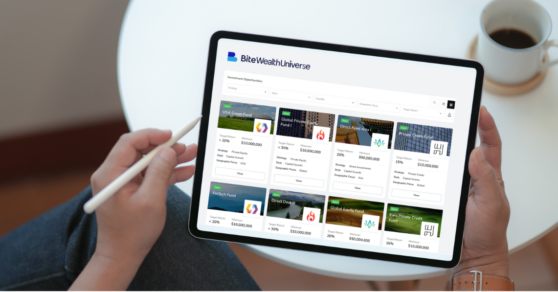 Bite Wealth Universe distribution tool for asset managers